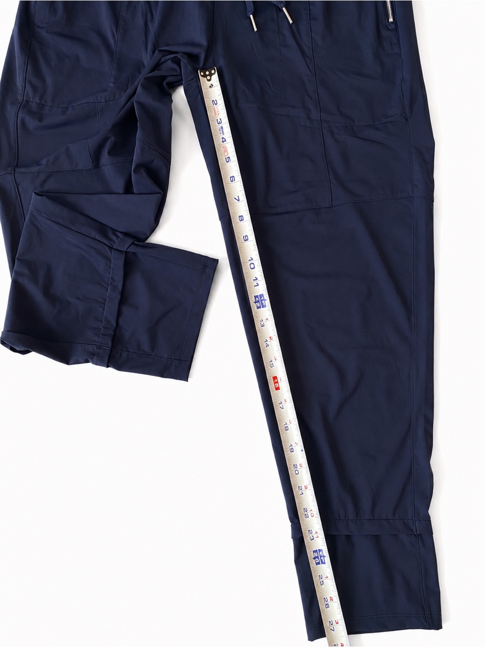 Chico's Deep Navy V-Neck Tee and Jogger Pants Set L - Picture 7 of 10